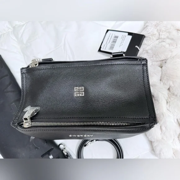 Givenchy Pandora Mini Black Crossbody Bag - Picture 3 of 8
